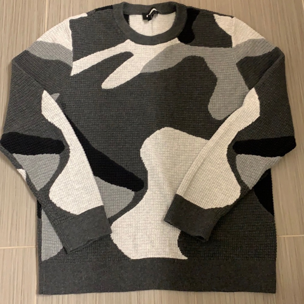 Express Camouflage Camo Sweater